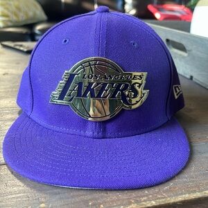 Lakers hat.